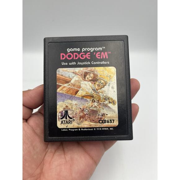 Dodge ' Em - Atari 2600 - Game Cart only - VINTAGE Game ** - Picture 1 of 4